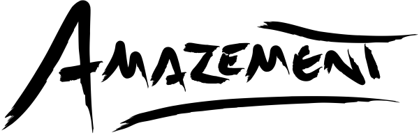 Tuotantoyhtiö Amazementin logo.